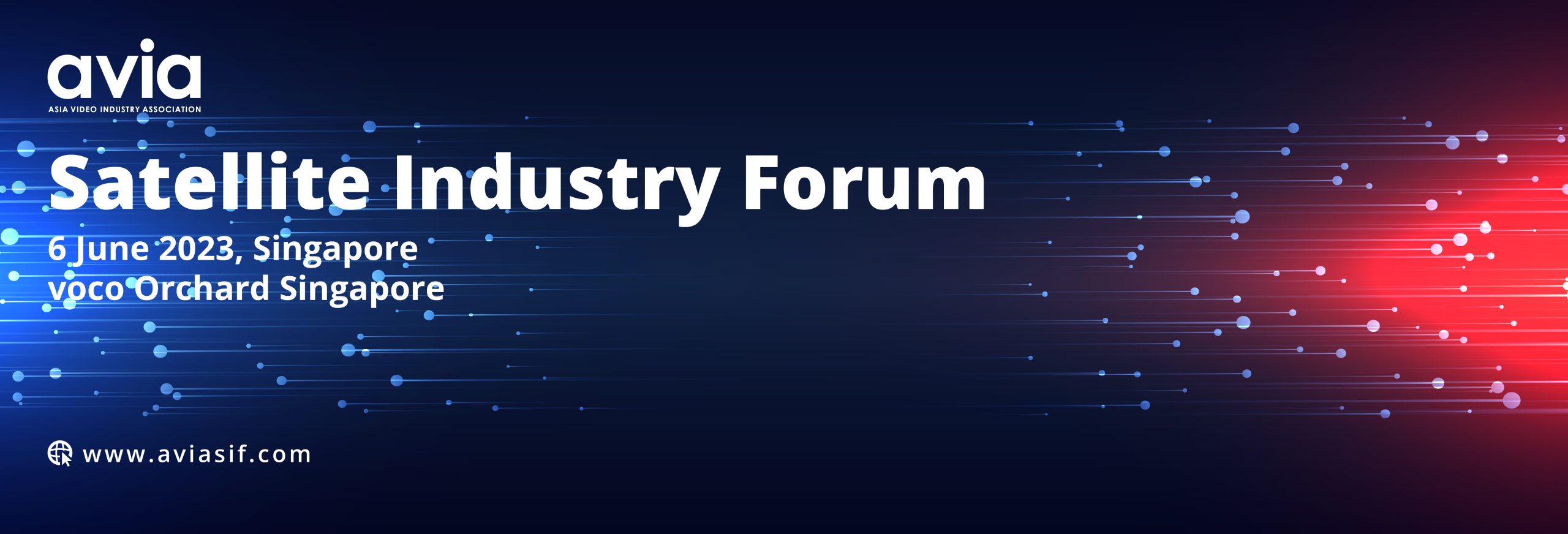 Avia Satellite Industry Forum Asia's Leading Satellite Conference